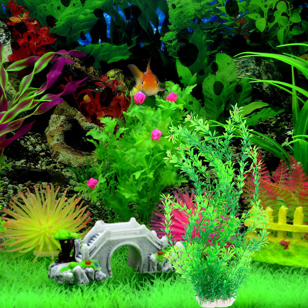 70Cm Plastic Aquarium Plants F - огляд і ціна Non Planted Aquarium Fish