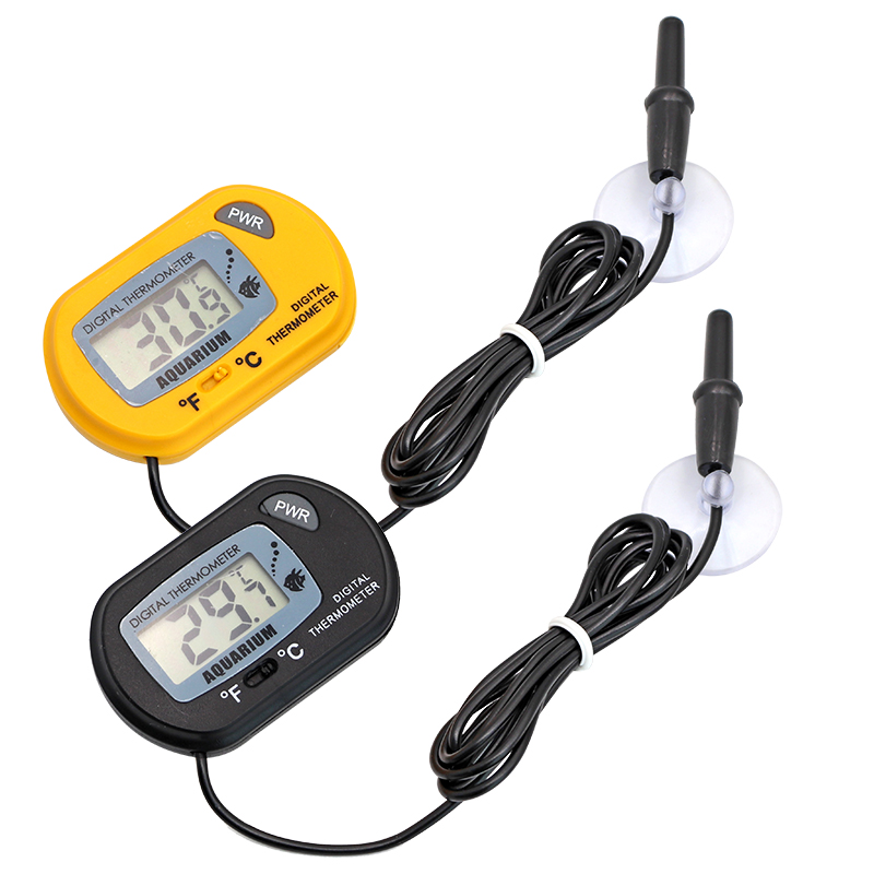 Fish Tank Thermometer LCD Digi - огляд і ціна Planted Aquarium Temperature