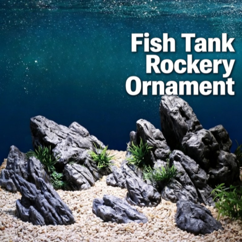 Aquarium Decor Simulation Ston - огляд і ціна Aquarium Planted Tank Setup