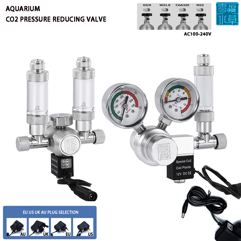 Aquarium CO2 Regulator Solenoi - огляд і ціна Planted Aquarium Parameters