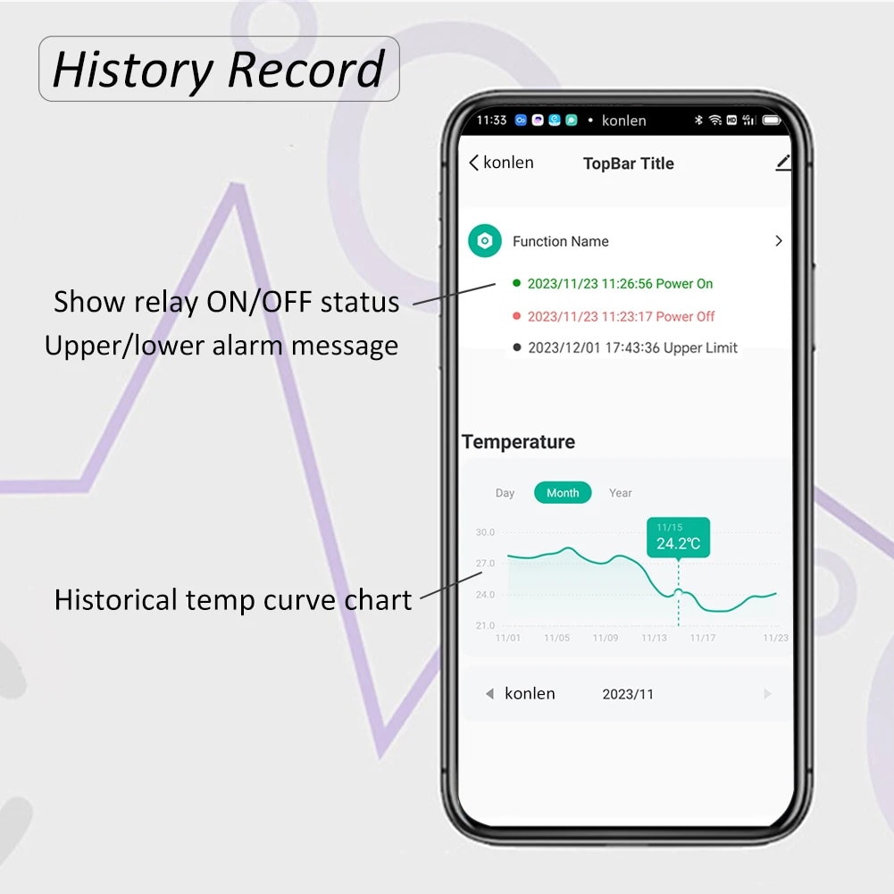 Tuya WIFI Temperature Sensor T - огляд і ціна Planted Aquarium Temperature