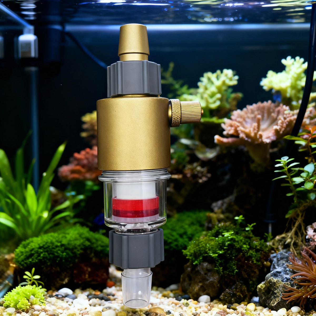 QANVEE External CO2 Diffuser A - огляд і ціна Planted Aquarium Products