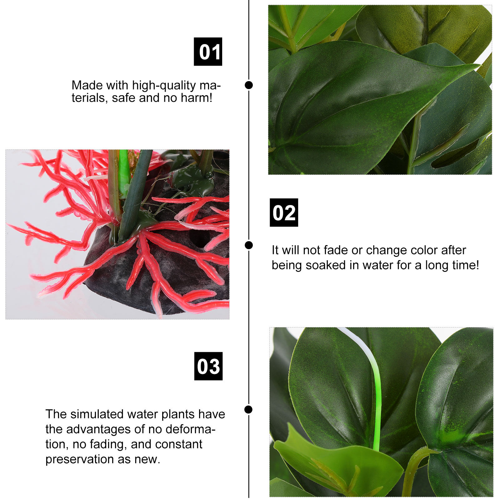 Lifelike Artificial Green Plan - огляд і ціна Non Planted Aquarium Fish
