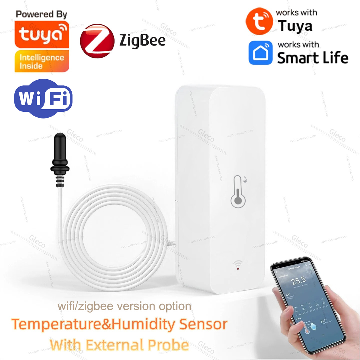 Tuya Wifi Zigbee Temperature a - огляд і ціна Planted Aquarium Temperature