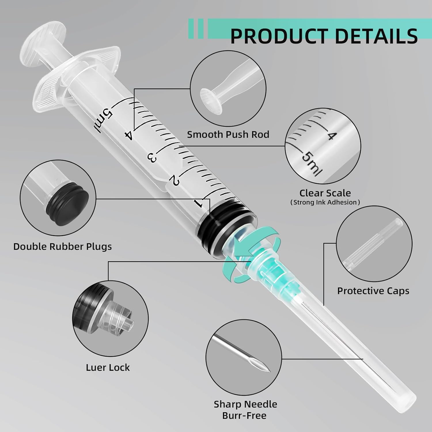 5ml Luer Lock Syringe, Suitabl - огляд і ціна Planted Aquarium Parameters