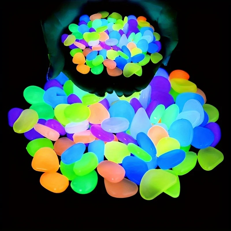 50-200pcs Glow in The Dark Peb - огляд і ціна Planted Aquarium Parameters