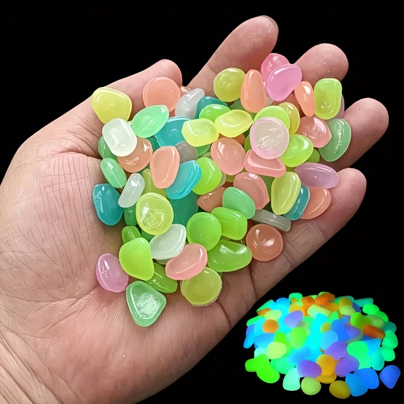 50-200pcs Glow in The Dark Peb - огляд і ціна Planted Aquarium Parameters