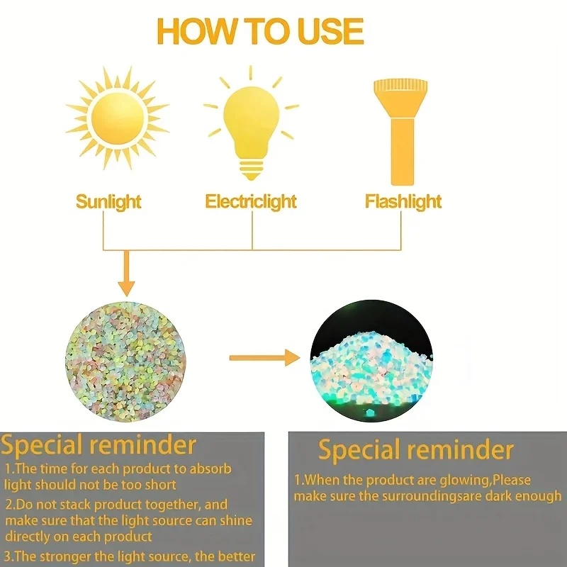 50-200pcs Glow in The Dark Peb - огляд і ціна Planted Aquarium Parameters