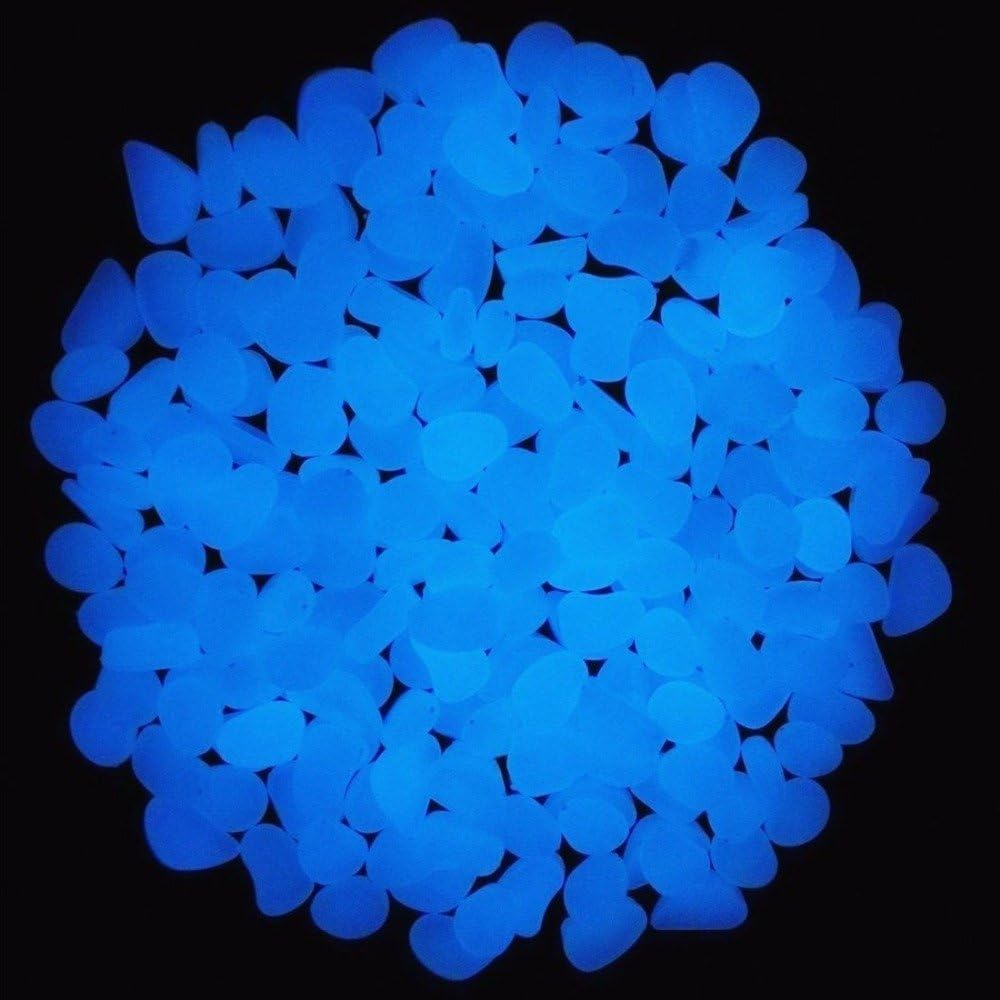 Fish Tank Rocks Glow Blue Pebb - огляд і ціна Aquarium Plants Book
