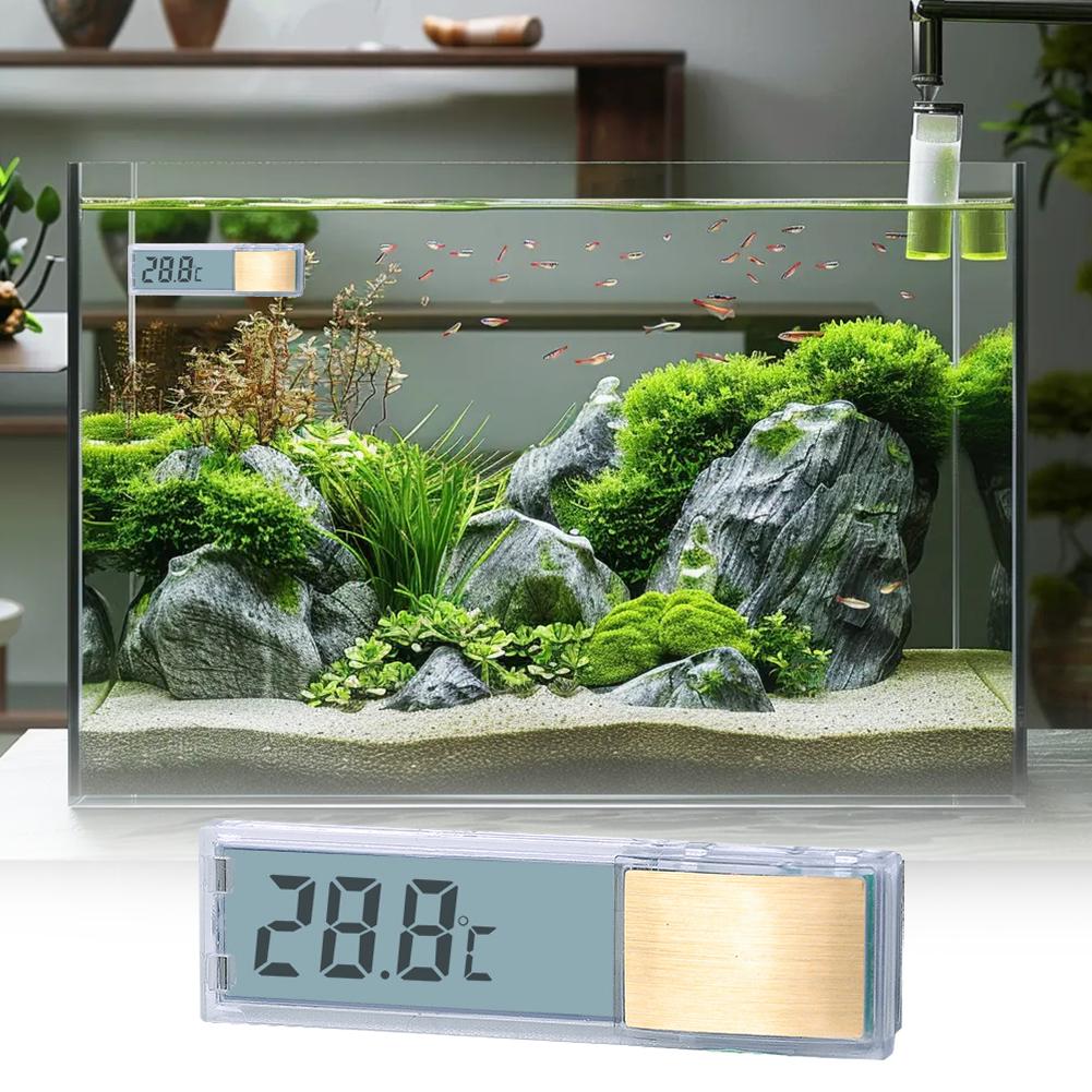 1pc Aquarium Thermometer 3D Di - огляд і ціна Planted Aquarium Temperature