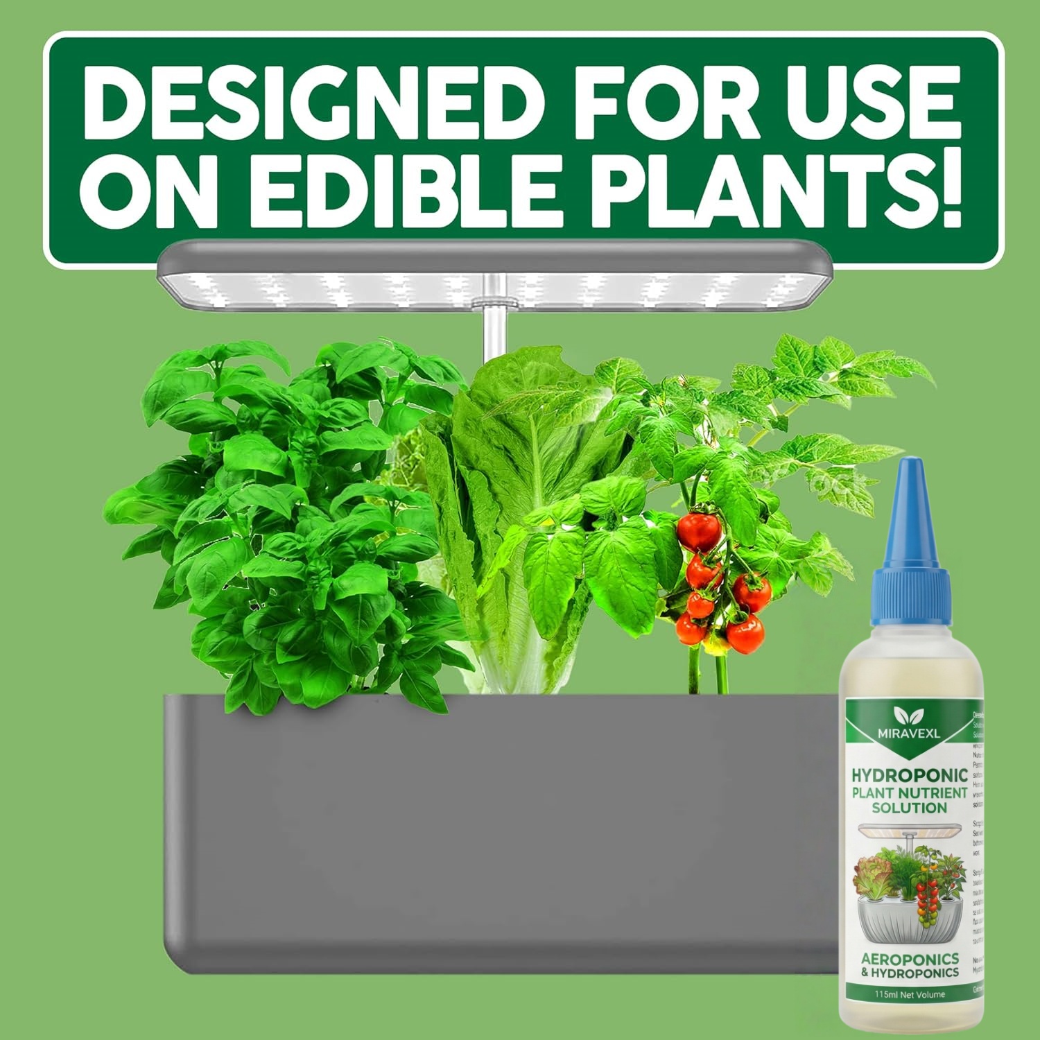 MIRAVEXL 115ml Hydroponic Liqu - огляд і ціна Liquid Fertilizer All In