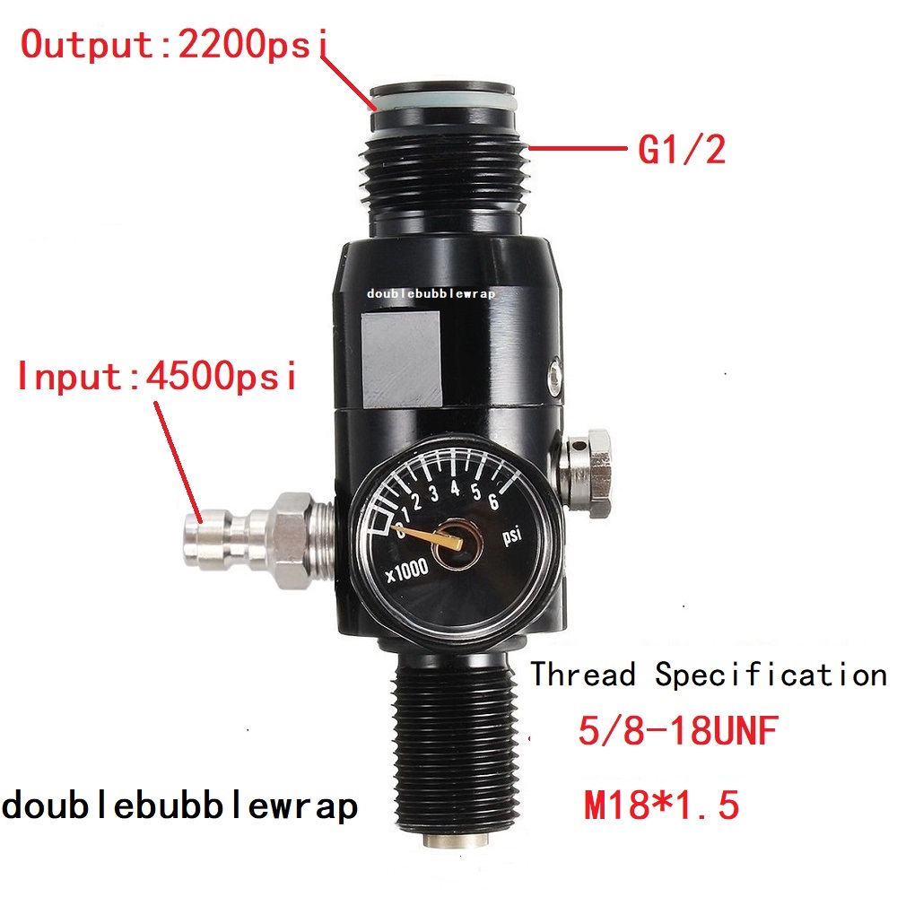 Regulator Valve 5/8-18UNF or M - огляд і ціна Planted Aquarium Parameters