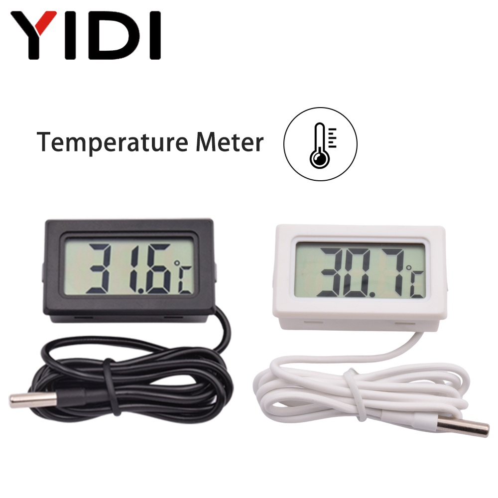 Digital Mini LCD Thermometer H - огляд і ціна Planted Aquarium Temperature